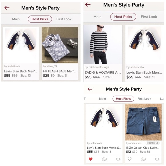 Levi's Stan Buck Men's Sneakers Navy White Tennis - Picture 5 of 8